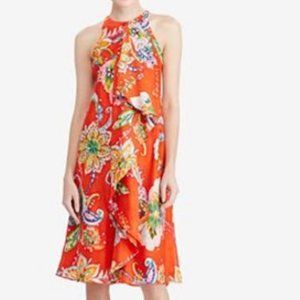 Ralph Lauren sleeveless, ruffled casual mini dress